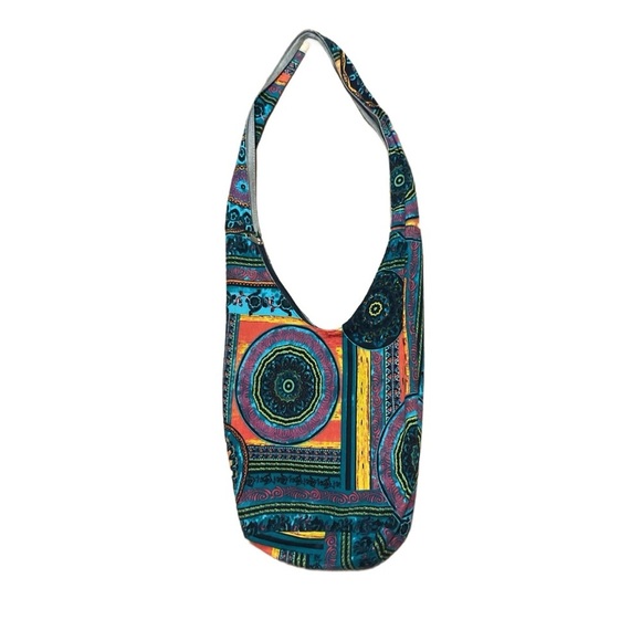 Boho Colorful Patterned Women's Bag Ethnic crossbody Cotton - Picture 1 of 6